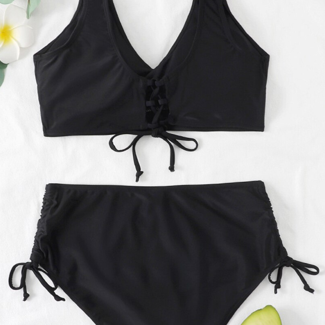 Elisa™️ | Voel je deze zomer zelfverzekerd en stijlvol met deze Bikini! - Zwart-2XL -  Neomoda