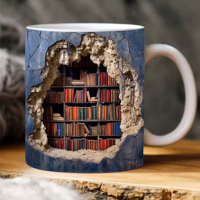 BookMug 3D™ | Uw Literaire Metgezel Beker -  -  Neomoda