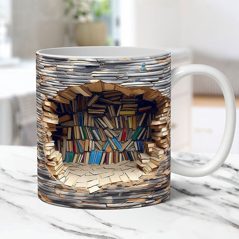 BookMug 3D™ | Uw Literaire Metgezel Beker - C -  Neomoda