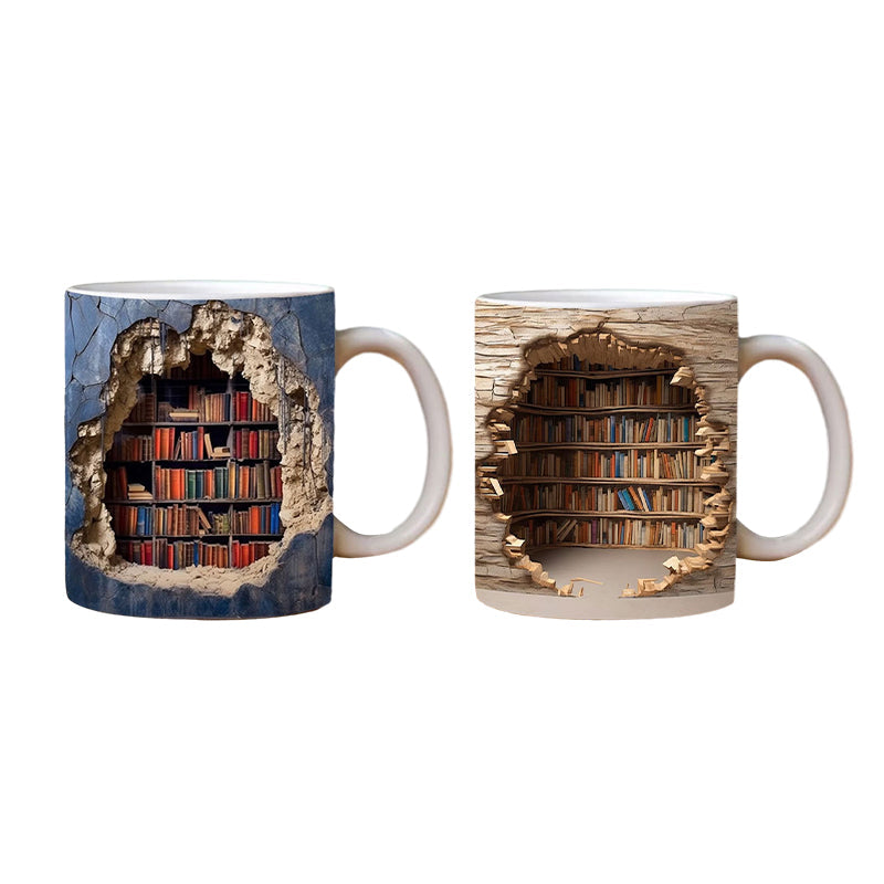 BookMug 3D™ | Uw Literaire Metgezel Beker - A-B -  Neomoda