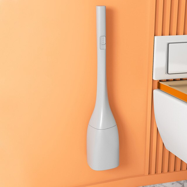 Multi-angle Cleaning Brush™ | Verstelbare toiletborstel voor een diepe reiniging - Grijs -  Neomoda