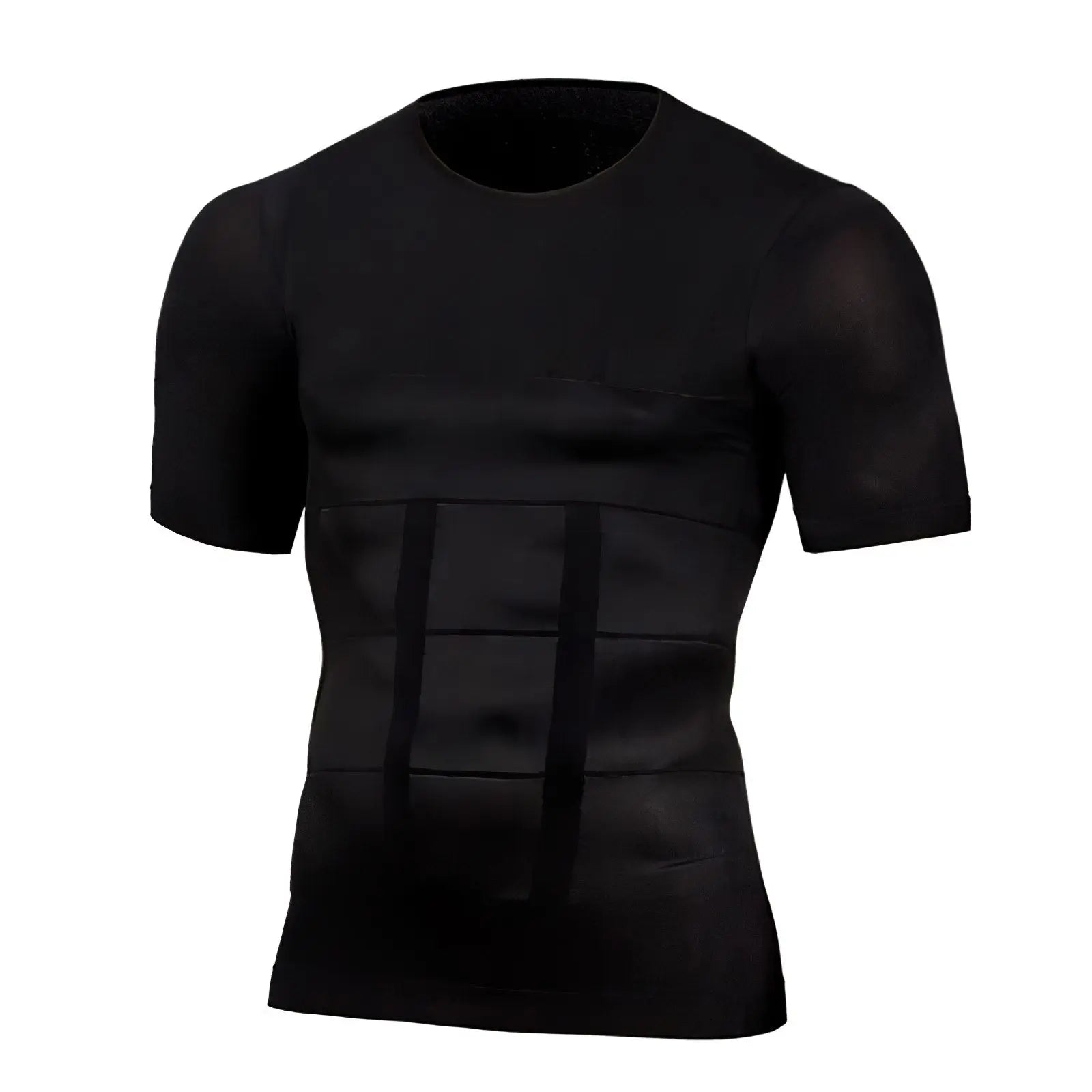 SculptFit™ - Advanced Body Contouring T-Shirt voor Mannen - Zwart-3XL -  Neomoda