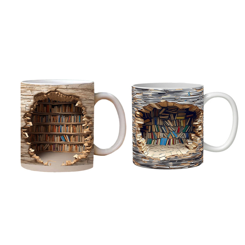 BookMug 3D™ | Uw Literaire Metgezel Beker - B-C -  Neomoda