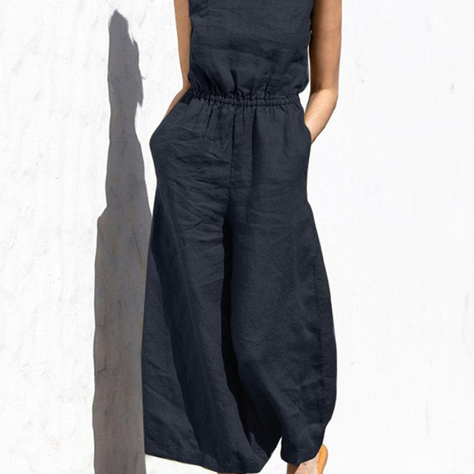 Carolina™️ | Comfy Jumpsuit voor vrouwen - Zwart-5XL -  Neomoda