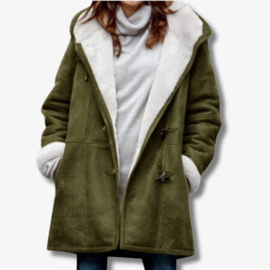 Stephany™ | Warmte & Stijl met Damesjas - Groen-5XL -  Neomoda