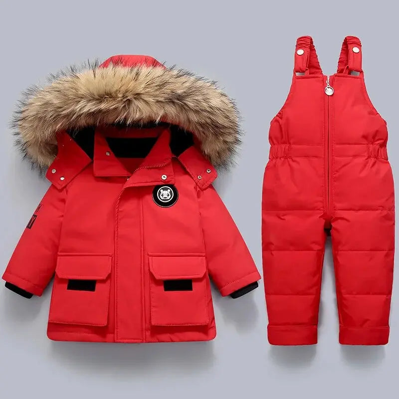 LittleSnug™ | Het meest comfortabele & warmste winterzitje voor kinderen! - Rood-110cm -  Neomoda