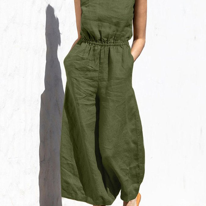 Carolina™️ | Comfy Jumpsuit voor vrouwen - Legergroen-5XL -  Neomoda