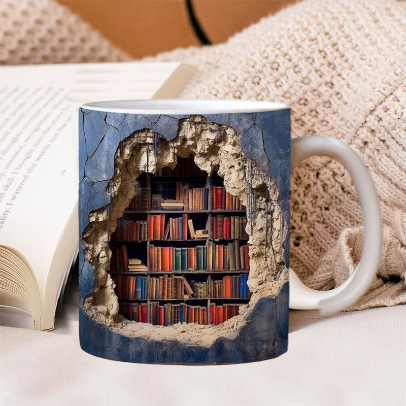 BookMug 3D™ | Uw Literaire Metgezel Beker - A -  Neomoda