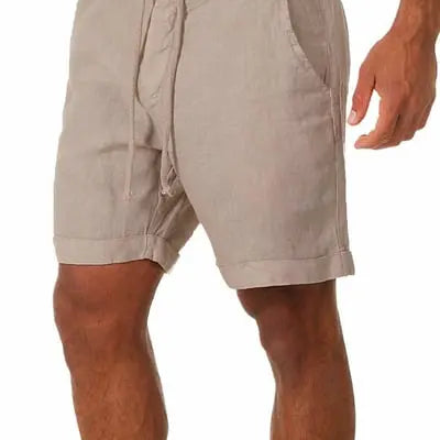 Men's Casual Lace-Up Shorts™ | Comfortabele shorts voor dagelijks gebruik - Beige-4XL-50-KORTING -  Neomoda