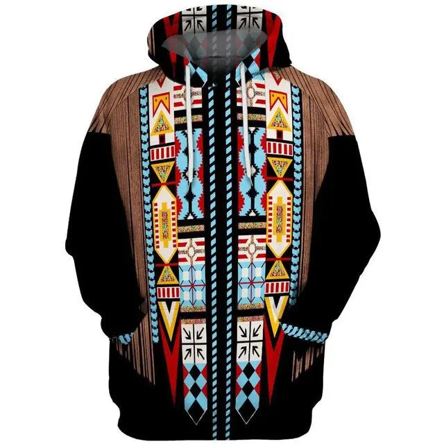 Rani™ Native American Hoodie - Patroon-2-5XL -  Neomoda