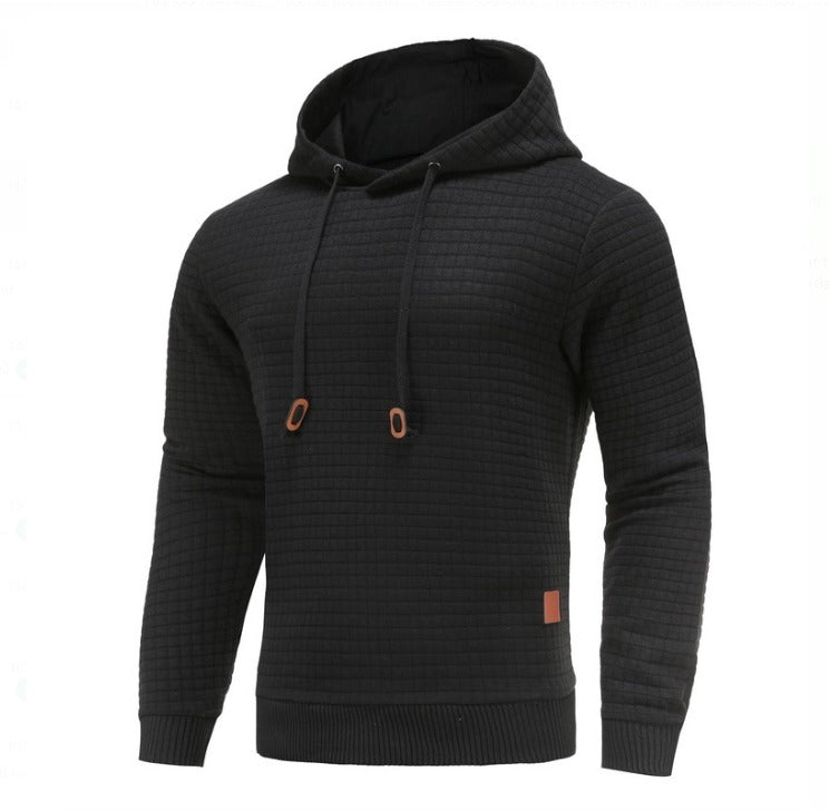 Ronan - Heren Hoodie - Zwart-4XL -  Neomoda