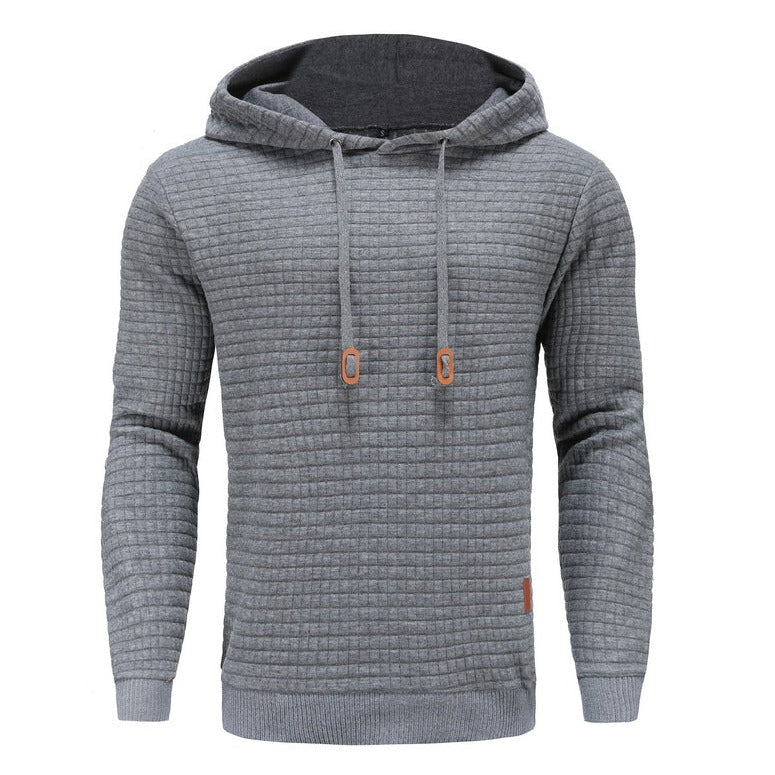 Ronan - Heren Hoodie - Donkergrijs-4XL -  Neomoda