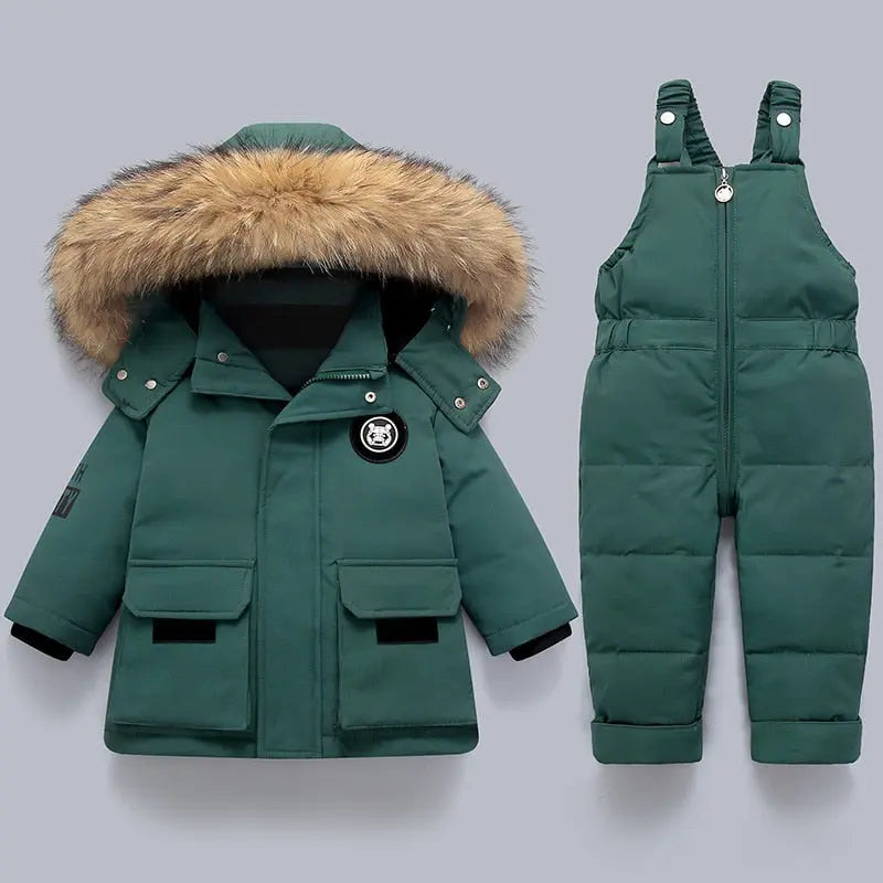 LittleSnug™ | Het meest comfortabele & warmste winterzitje voor kinderen! - Groen-110cm -  Neomoda