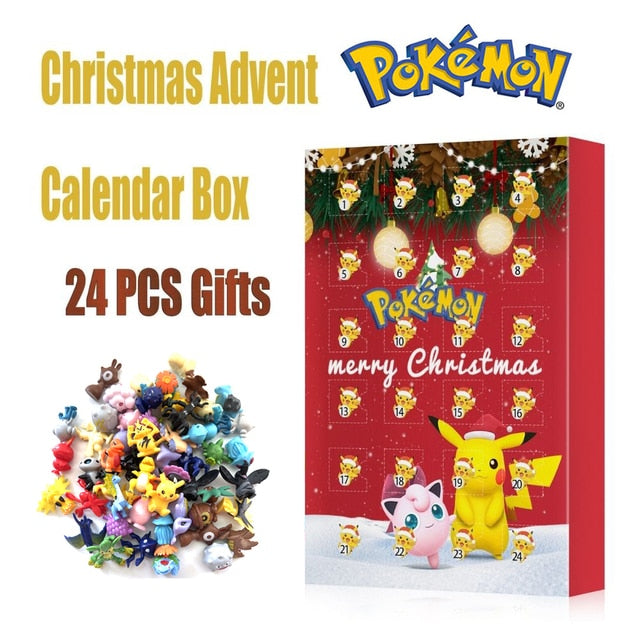 Pokémon Advent™️ | Vreugdevolle Pokémon Ontdekking met Adventskalender - 24-stuks-Gele-Doos -  Neomoda