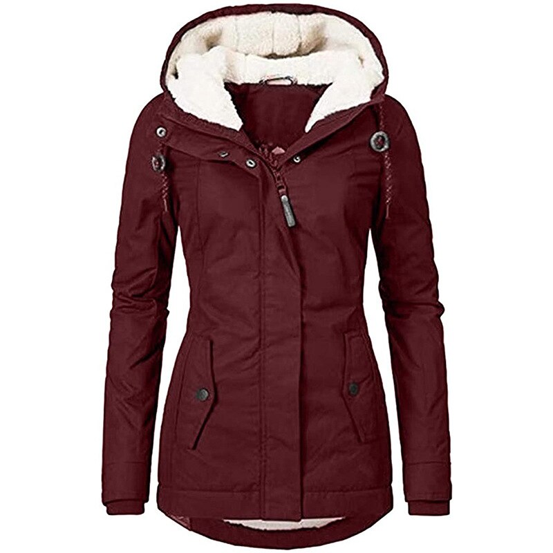 Parka Winter Coat™ | Stijlvolle Winterjas voor vrouwen - Rood-XXL -  Neomoda