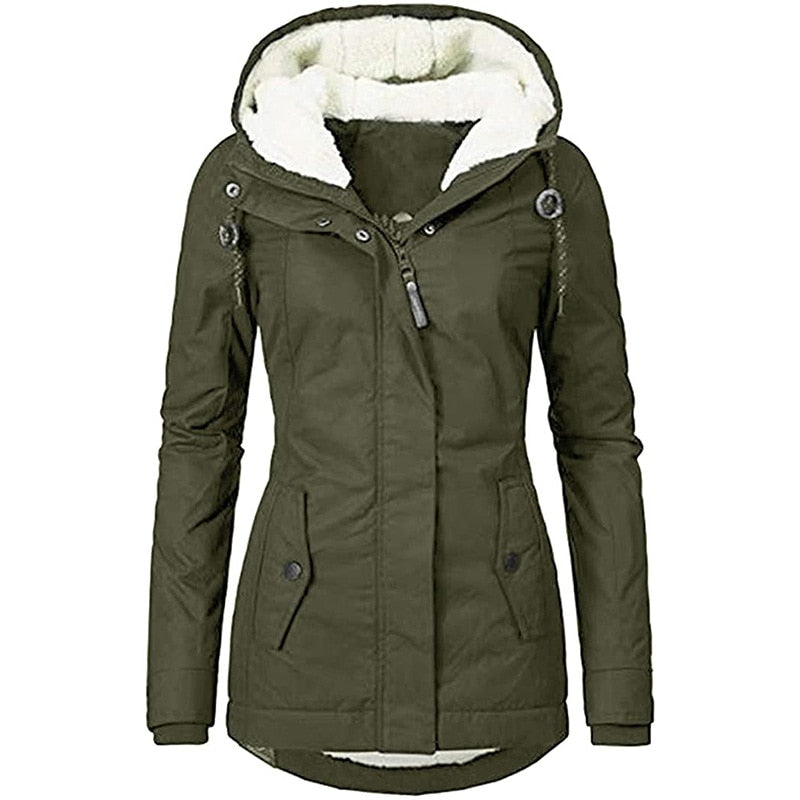 Parka Winter Coat™ | Stijlvolle Winterjas voor vrouwen - Groen-XXL -  Neomoda