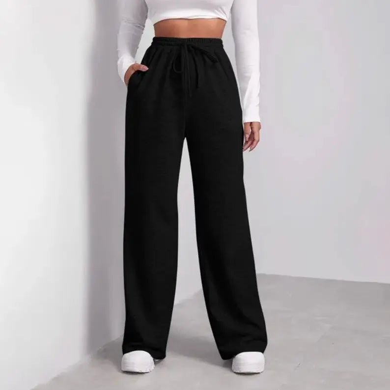 Veala | Trendy Joggingbroek met Stijlvolle Pasvorm voor Dames - Zwart-2XL -  Neomoda