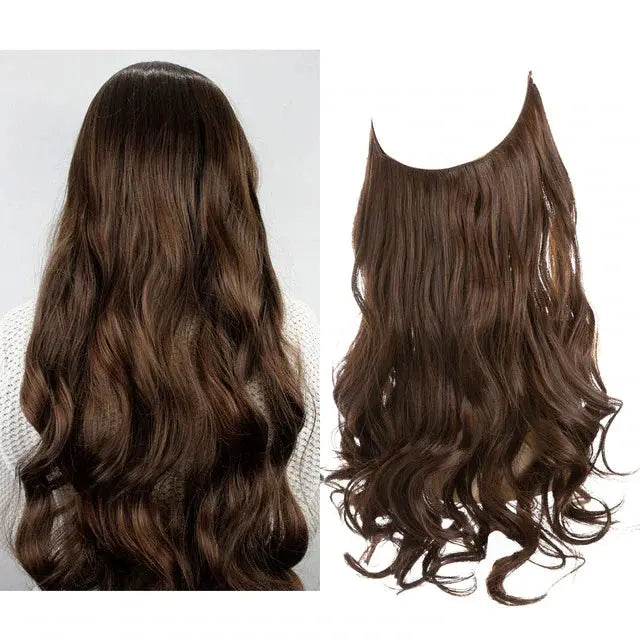 WavyTresses™ | Synthetische Haarextensies - 18-Inch-95-Gram-Gemberbruin -  Neomoda