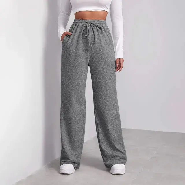 Veala | Trendy Joggingbroek met Stijlvolle Pasvorm voor Dames - Grijs-2XL -  Neomoda