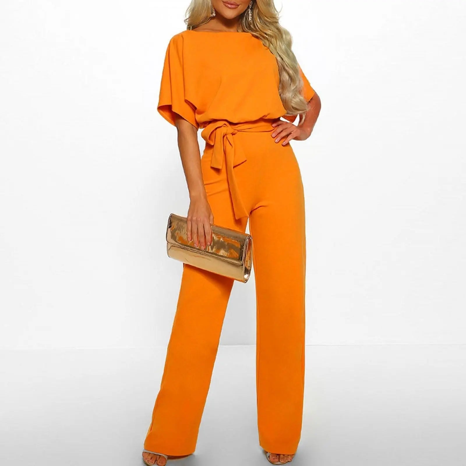 Quinn™ - Strakke en chique jumpsuit - Geel-3XL -  Neomoda