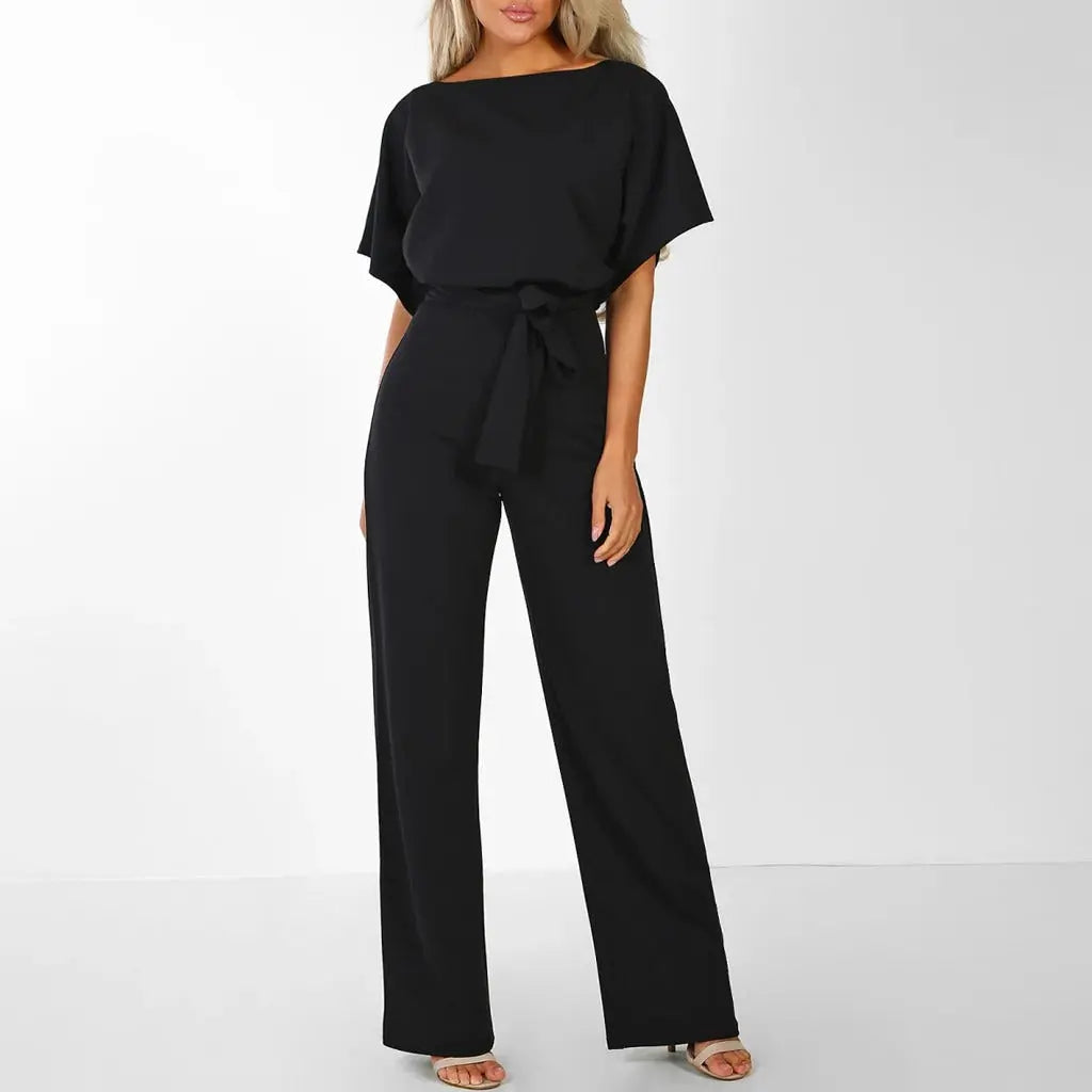 Quinn™ - Strakke en chique jumpsuit - Zwart-3XL -  Neomoda