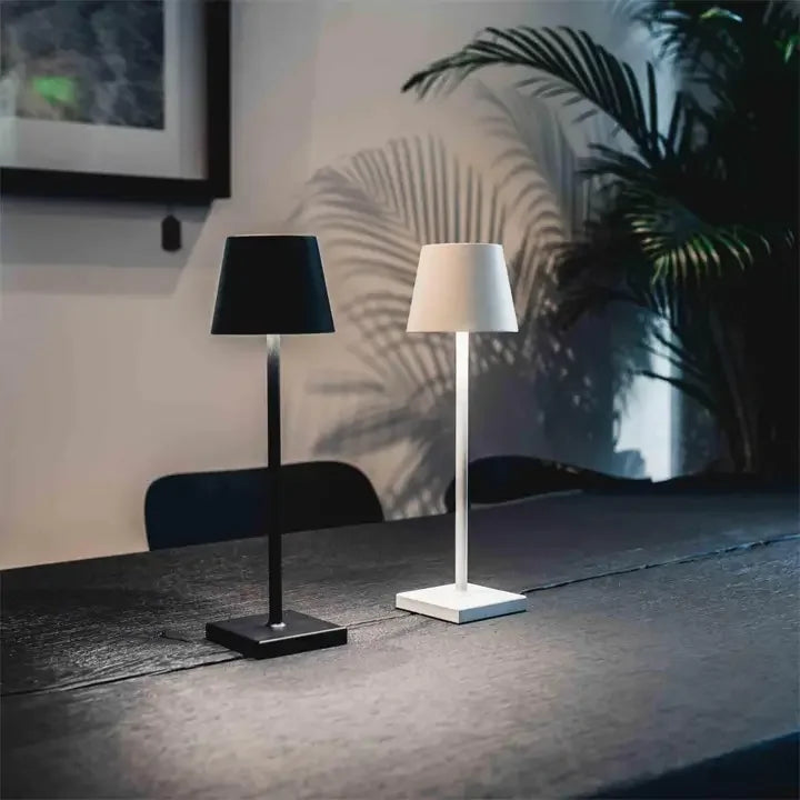 Trendy Wireless LED Lamp™ | Minimalistische Draadloze Regelbare Designlamp - Zwart -  Neomoda