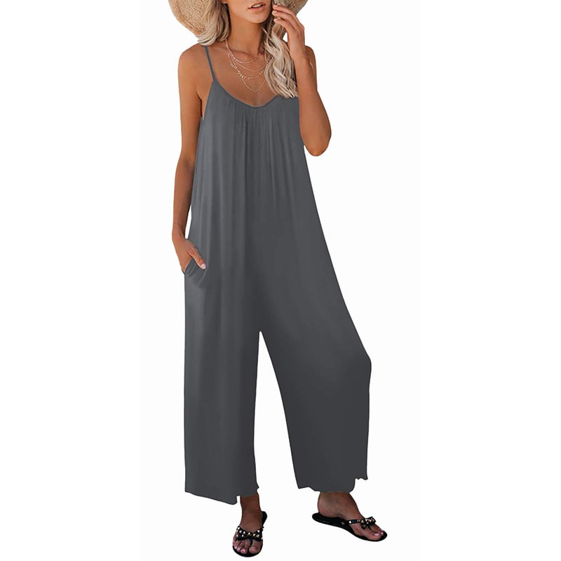 Leila™️ | De ultieme vloeiende jumpsuit voor de moderne vrouw! - Gray-3XL -  Neomoda