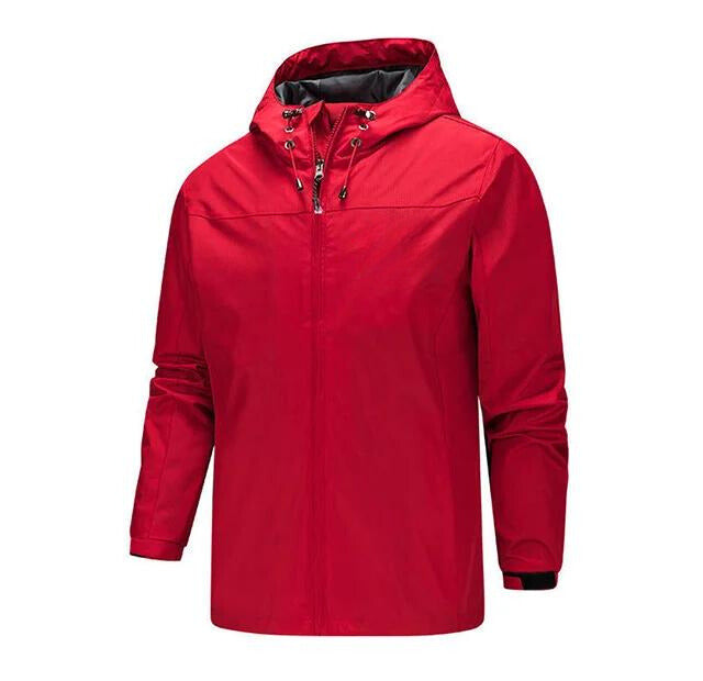 Hayden - Heren regenjack - Rood-XL -  Neomoda