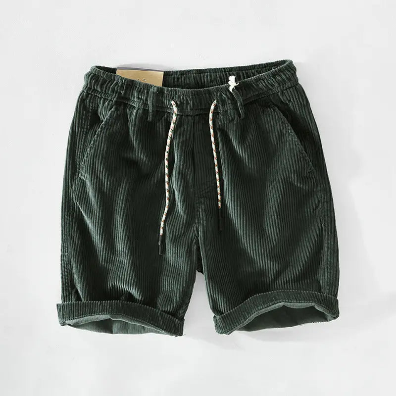 Roland | Comfy Katoenen Zomershort - Groen-XXXL-Niet-op-voorraad -  Neomoda