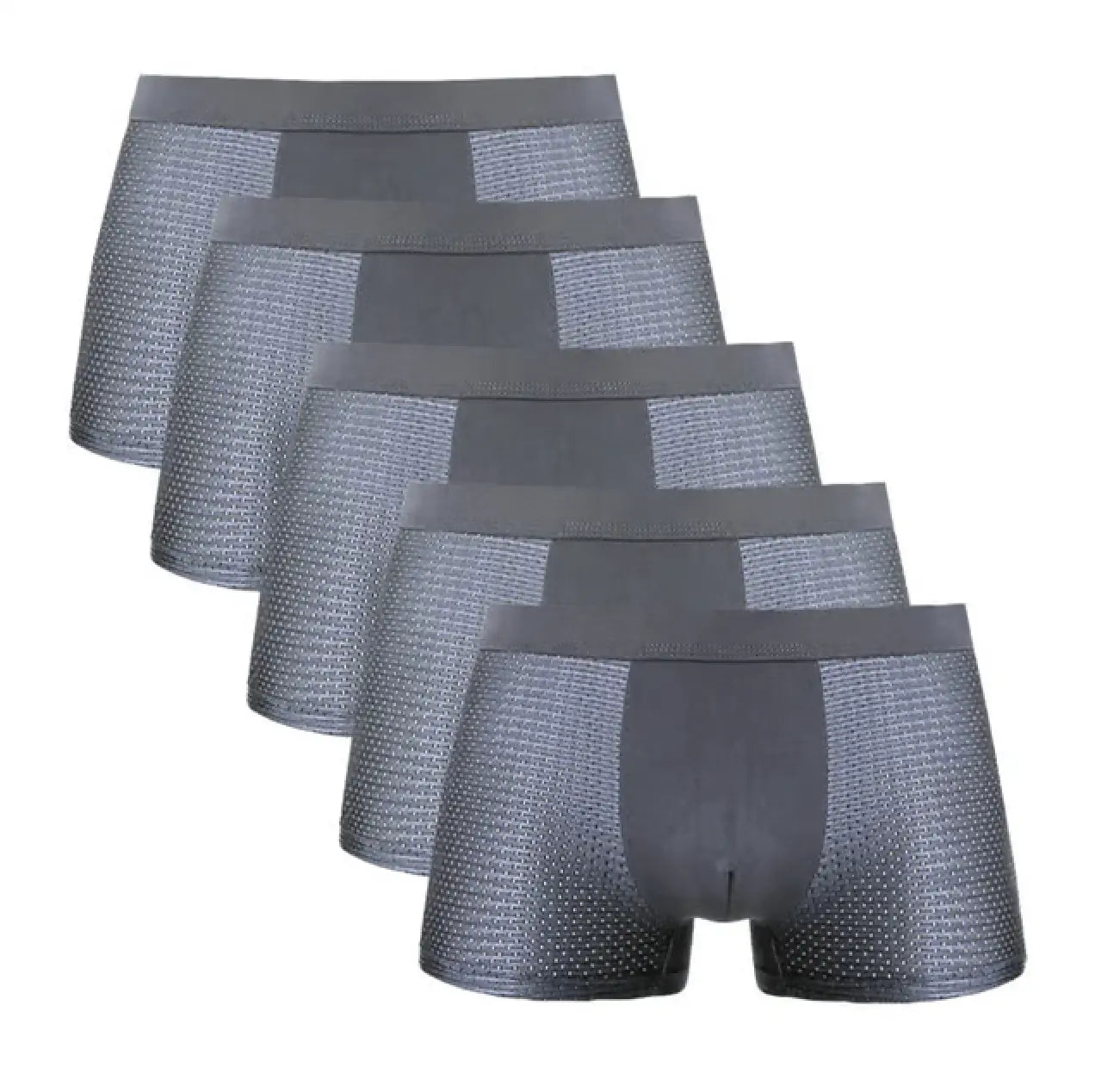 Sawyer | Bamboe Boxers - 5-Grijs-3XL-Niet-op-voorraad -  Neomoda