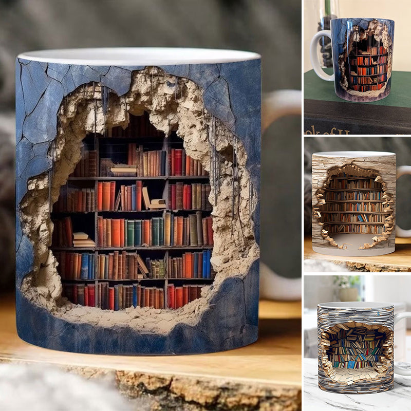 BookMug 3D™ | Uw Literaire Metgezel Beker -  -  Neomoda