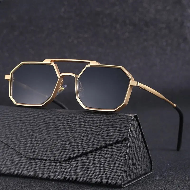 RetroGlasses™️ | Ontketen uw vintage stijl met een vleugje gotische Steampunk charme. - Goud -  Neomoda