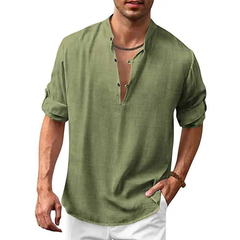 Crispin™️ | De perfecte blouse om deze zomer indruk mee te maken - Groen-2XL -  Neomoda