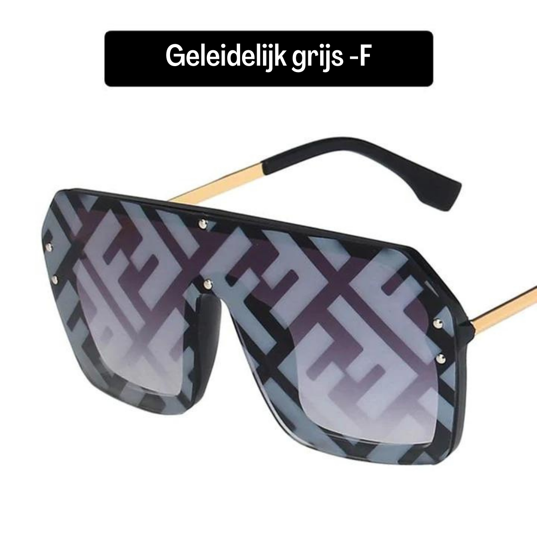 Shady Shield Leopard™ | Futuristische Vrouwenzonnebril - Geleidelijk-grijs-F -  Neomoda