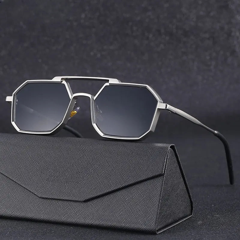 RetroGlasses™️ | Ontketen uw vintage stijl met een vleugje gotische Steampunk charme. - Zilver -  Neomoda