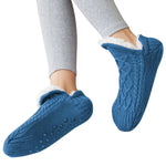 (1+1 GRATIS) CozyGrip™ | Comfortabele Winter Warme Pluche Huisslippers - 1-1-GRATIS-Blauw-XL-46-48 -  Neomoda